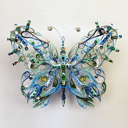 Quilled Treasures - Butterfly
						(No. 1)
