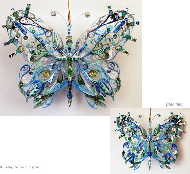 Quilled Treasures - Butterfly (No. 1)