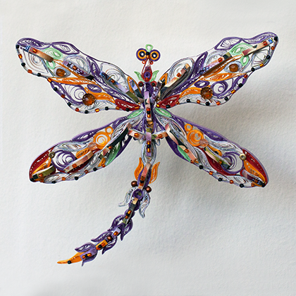Quilled Treasures - Dragonfly
						(No. 1)