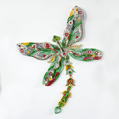 Quilled Treasures - Dragonfly
						(No. 2)