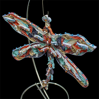 Quilled
						Treasures - Dragonfly No. 3
