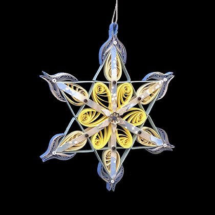 Quilled Treasures - Star Ornament No. 1