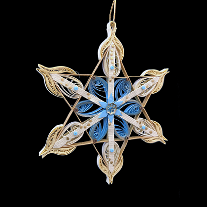 Quilled Treasures - Star Ornament No. 2