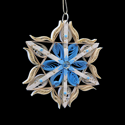 Quilled Treasures - Star Ornament No. 2a