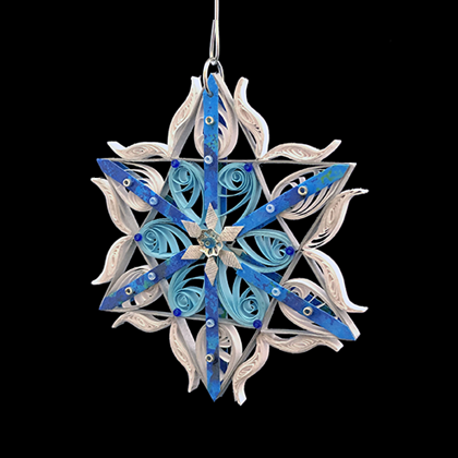 Quilled Treasures - Star Ornament No. 3a