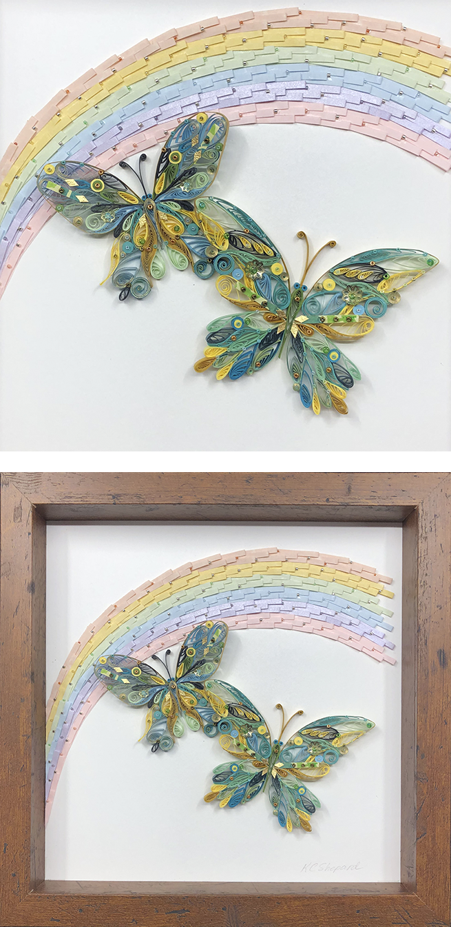 Quilled Treasures - Butterflies & Rainbow