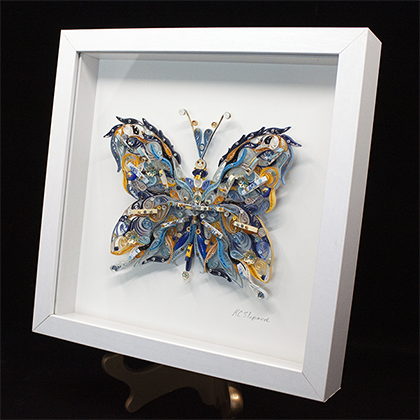 Quilled Treasures -
						Butterfly No. 2