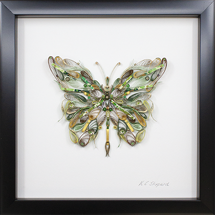 Quilled Treasures -
						Butterfly No. 5