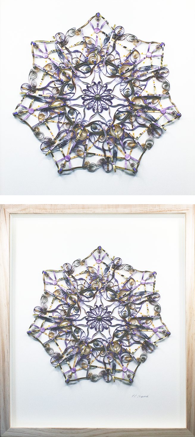 Quilled Treasures - Large Mandala No. 3