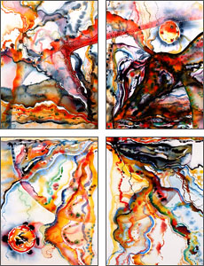 Abstract Watercolor