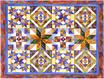 Abstract Watercolor: Quilt Series