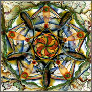 Abstract Watercolor: Kaleidoscope Series