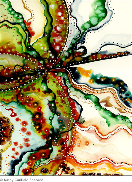 Abstract Watercolor: Union Series