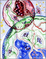 Abstract Watercolor: Union Series