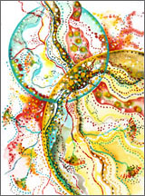 Abstract Watercolor: Union Series