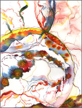 Abstract Watercolor: Union Series