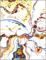 Abstract Watercolor: Kaleidoscope Series