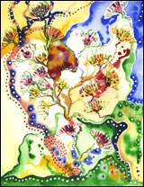 Abstract Watercolor