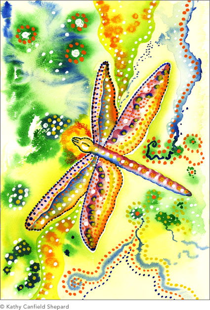Dragonfly Watercolor