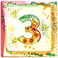 Children's Toy Block watercolor