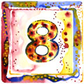 Children's Toy Block watercolor