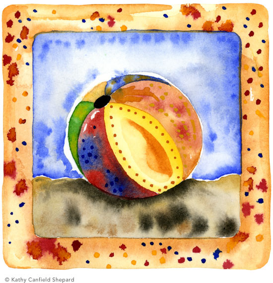 Children's Toy Blocks Watercolor