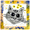 Children's Toy Block watercolor