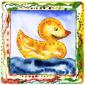 Children's Toy Block watercolor