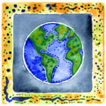 Children's Toy Block watercolor