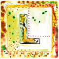 Children's Toy Block watercolor