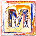 Children's Toy Block watercolor