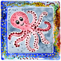 Children's Toy Block watercolor