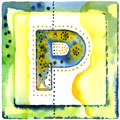 Children's Toy Block watercolor