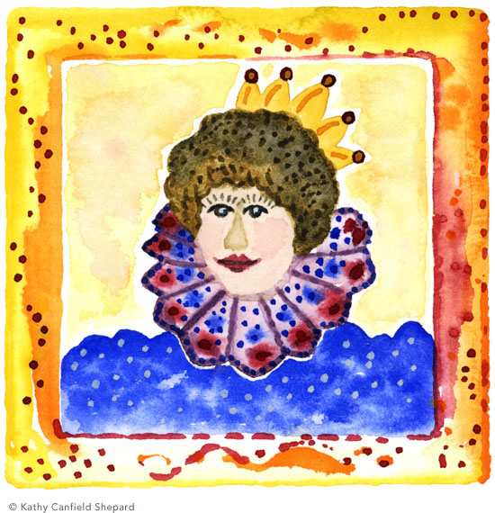 Children's Toy Blocks Watercolor