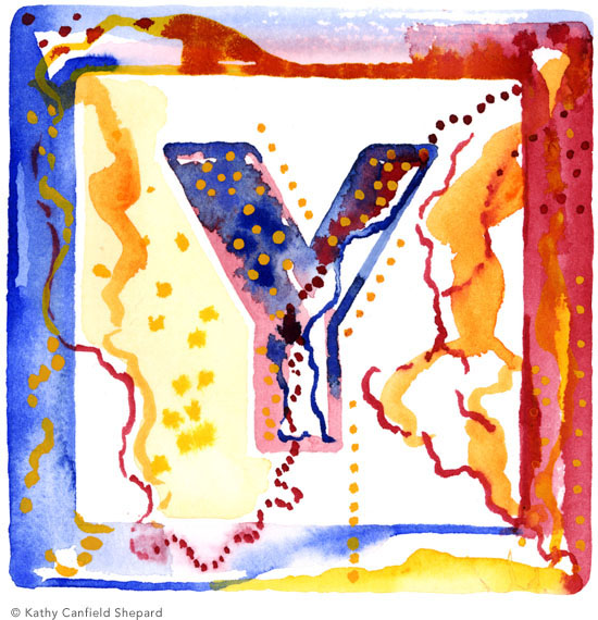 Children's Toy Blocks Watercolor