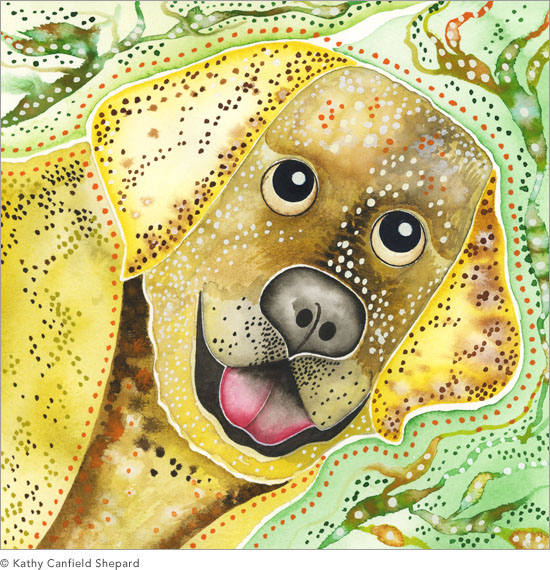 Chinese Zodiac Character Watercolor