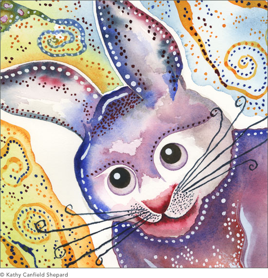 Chinese Zodiac Character Watercolor