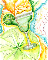 Colorful Cocktails watercolor