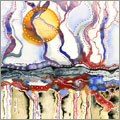country undone watercolor