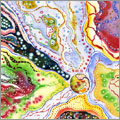 country undone watercolor