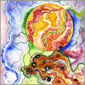 country undone watercolor