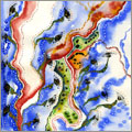 country undone watercolor