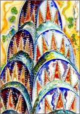 New York City watercolor