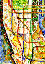 New York City watercolor