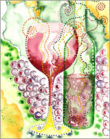 Wine Country Watercolor